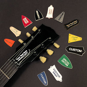 Engraved & Etched Truss Rod Covers